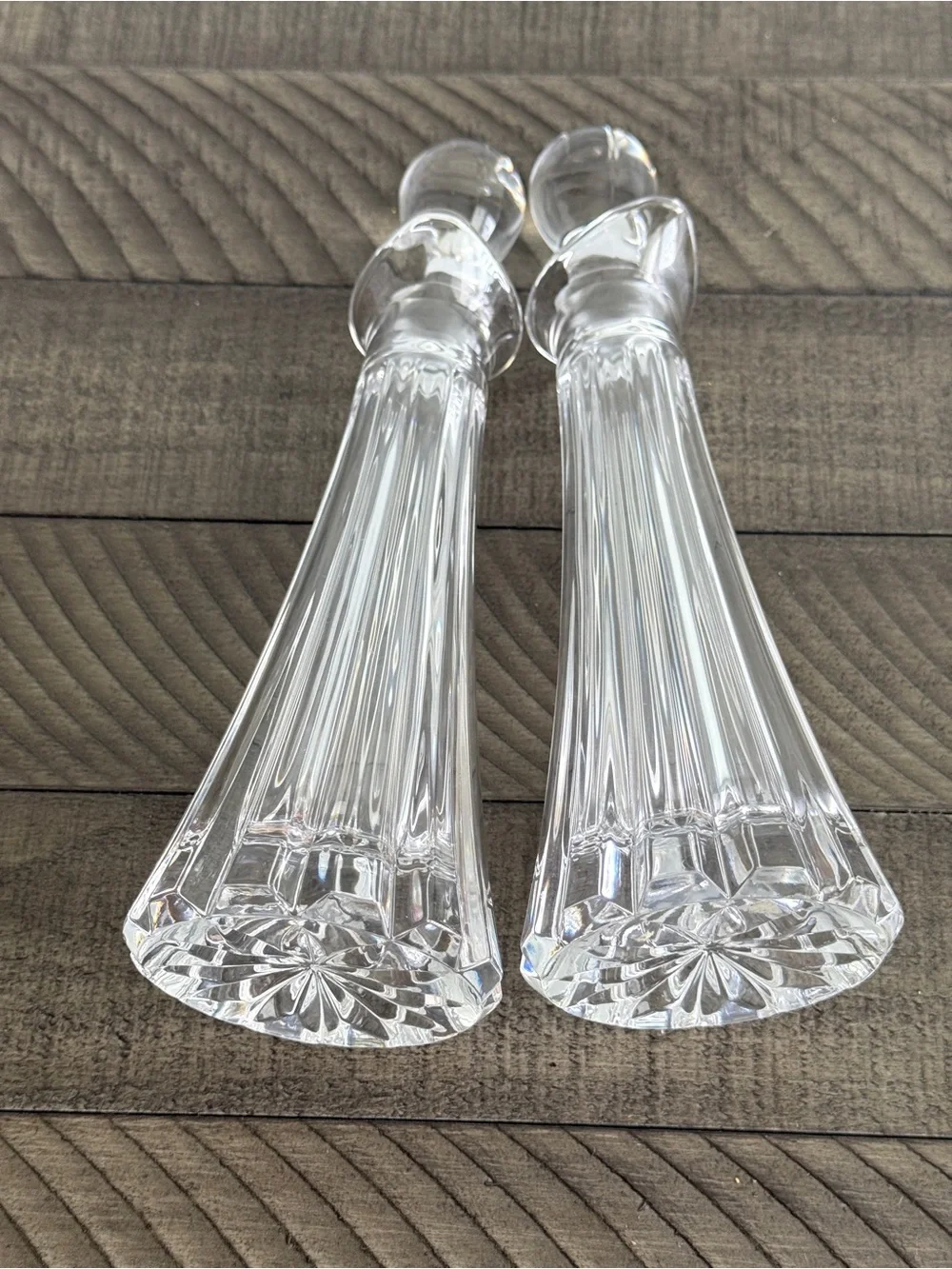 Crystal Cruet Set of 2 Piece Oil & Vinegar Set | Kitchen Tools